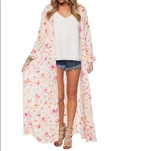 Stoney Duster Wrap in Waterlily - Size Small